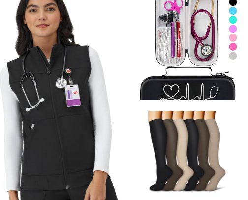 My Nursing Student FAVS 👩🏻‍⚕️🩺 cover photo collage