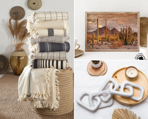 The "Coastal Cowgirl" Vibe: 16 Aesthetic Home Decor Finds That Scream Cool cover photo collage