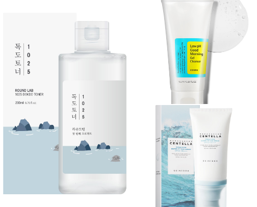 Korean Skincare for Oily/Combination Skin cover photo collage