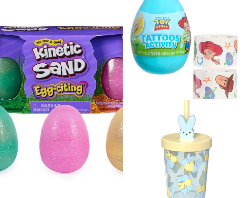 Easter Basket Stuffers For Kids 🐣 cover photo collage