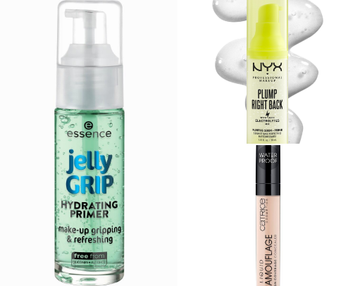 What you'll find in my makeup bag cover photo collage