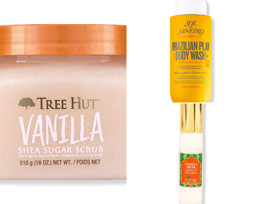 vanilla girl 🍦 cover photo collage