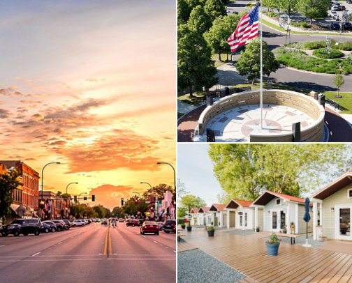 Fun and Food in the Fox Valley area. Geneva, St. Charles and Batavia Illinois cover photo collage