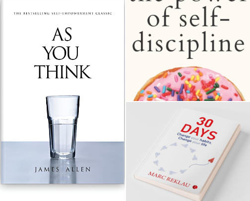 Greatest books for women who want to develop themselves cover photo collage