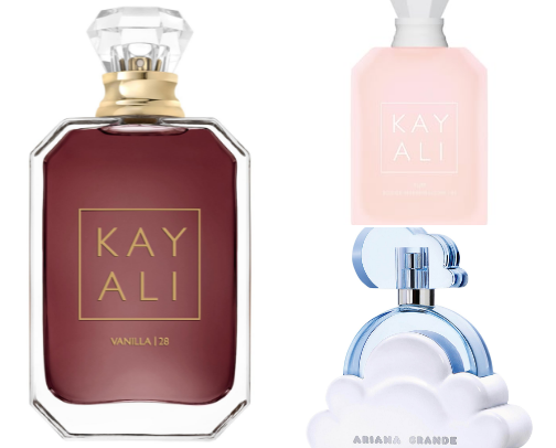 My perfume collection cover photo collage