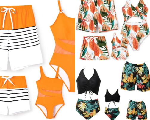Swimwear for Your Family cover photo collage
