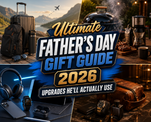 Ultimate Father’s Day Gift Guide 2026: Upgrades He’ll Actually Use cover photo collage