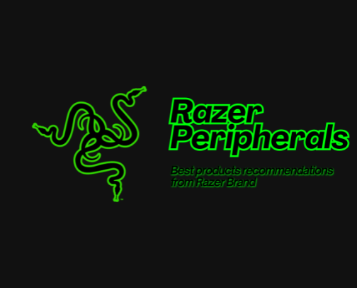 Razer Peripherals cover photo collage