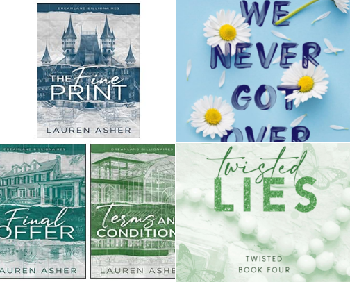 My Favorite Book Recs📖 cover photo collage