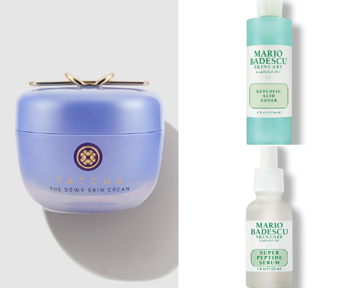 daily skincare cover photo collage