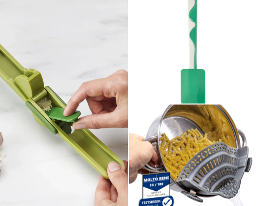 essential utensils in the kitchen.🥄🧑🏼‍🍳🍳 cover photo collage