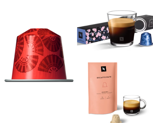 The best Espresso Capsules, the most exotic flavors. cover photo collage