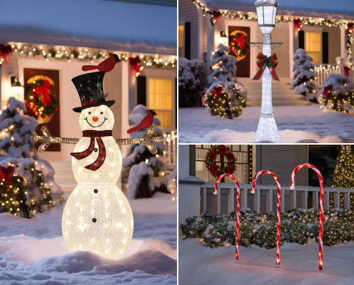 Outdoor Christmas Decorations That Make Your Home Feel Magical cover photo collage