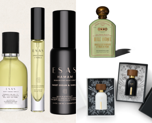 My favorite fragrances cover photo collage