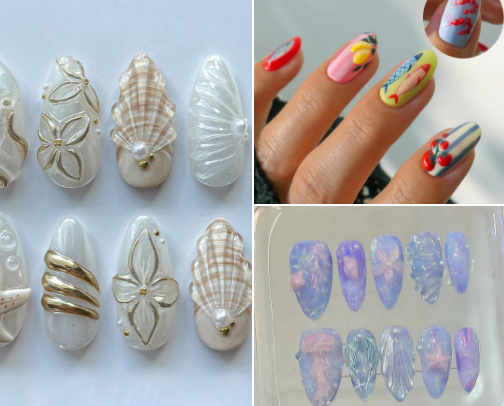 The Exact Summer Nails 2026 Trends I’m Saving to My Inspo Board cover photo collage