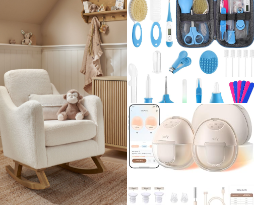 postpartum care cover photo collage
