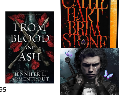 Romantasy Must Reads cover photo collage