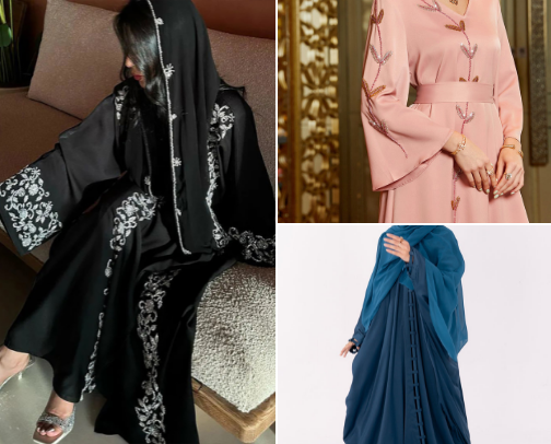 Best Abayas for Umrah cover photo collage