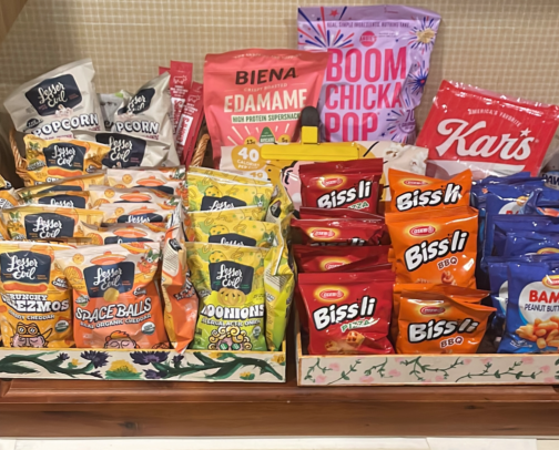 Snacks on Deck🍿🍫🍘 cover photo collage