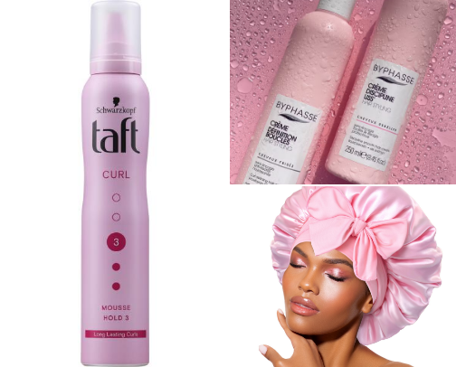 BEST BEST BEST curly hair products💞💖👩‍🦱👩‍🦱👩‍🦱 cover photo collage