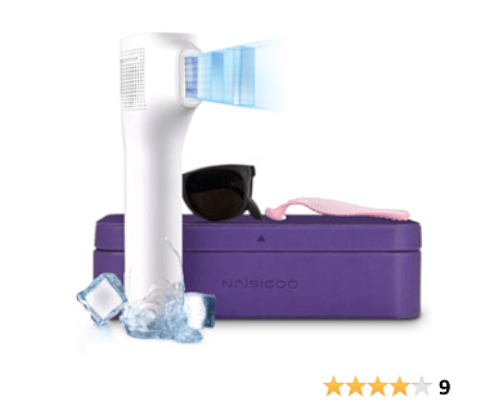 Hair removal devices cover photo collage