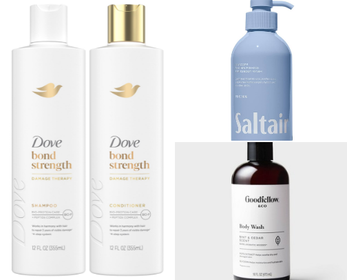 Shower and Self Care Essentials cover photo collage