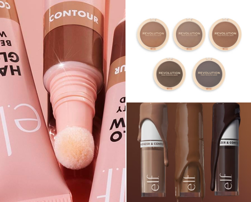 affordable makeup cover photo collage