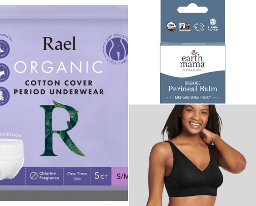 NEW MOM / POSTPARTUM RECOVERY FAVORITES cover photo collage