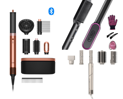 Hot Hair Tools cover photo collage