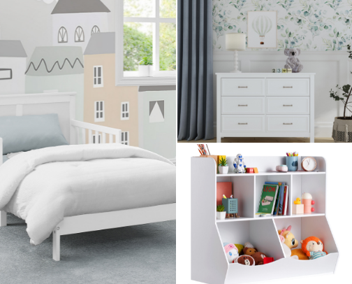 Furniture and Decor for a Functional Toddler Bedroom cover photo collage