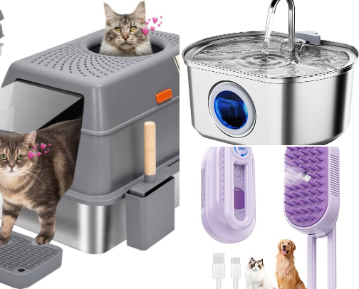 The Essentials for cat parents🩵 cover photo collage