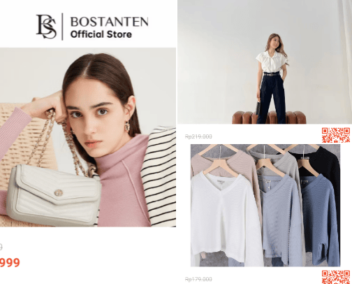 Fashionable cover photo collage