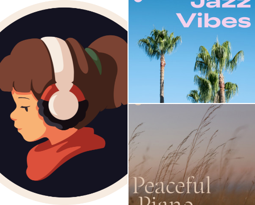 🎧 Focus Music I Listen To While Working cover photo collage