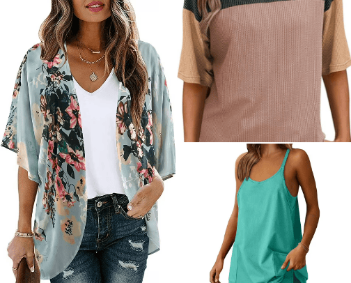 Women's clothing cover photo collage