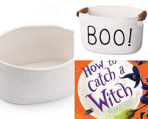 Kids boo basket🎃 cover photo collage