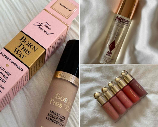 MY FAVOURITE MAKEUP RECS💄 cover photo collage