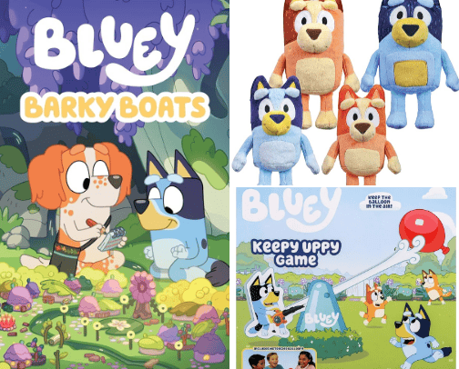 All Things Bluey cover photo collage