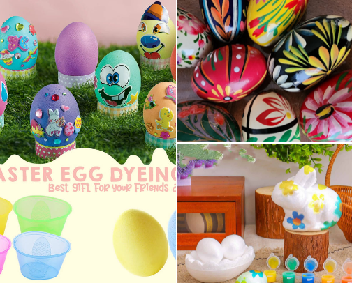 🌸 Easter Kids Crafts🐥 (Fun, Easy, Low-Stress for Parents) cover photo collage