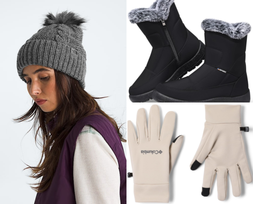 My Go-To Winter Gear and Places to Go cover photo collage