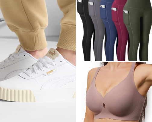 20 Comfy & Stylish Outfits Every Woman Needs (Loungewear, Sneakers, Sets & More) cover photo collage