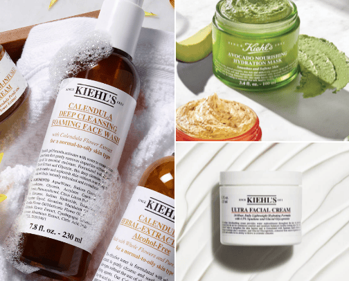 Kiehl's✨🧴🌸 cover photo collage