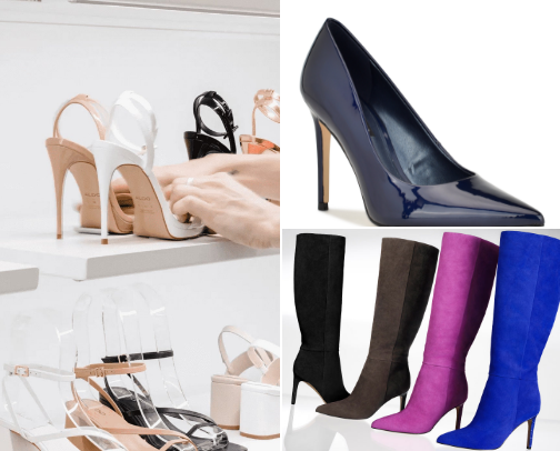 Shoe Finds  for women cover photo collage