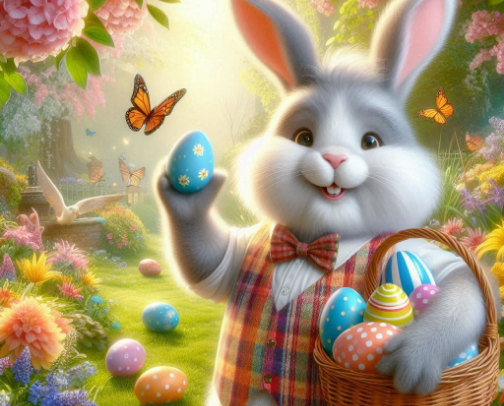 Easter has arrived! cover photo collage