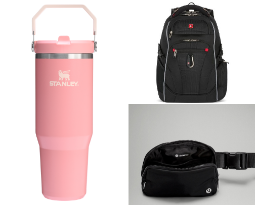 Back to school/college necessities cover photo collage
