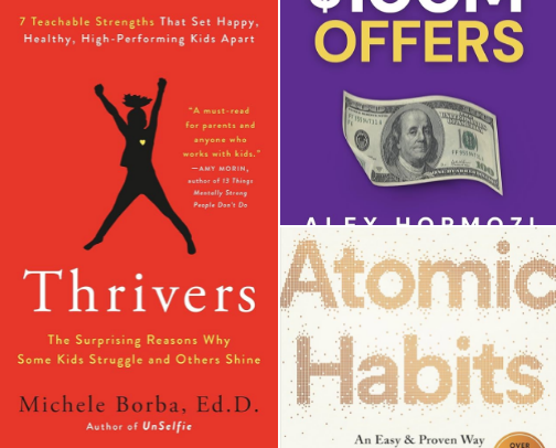 My Book Recommendations cover photo collage