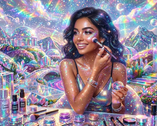 ⚡️Glittering Glassbox: Beauty Musts To Spark ⚡️ cover photo collage