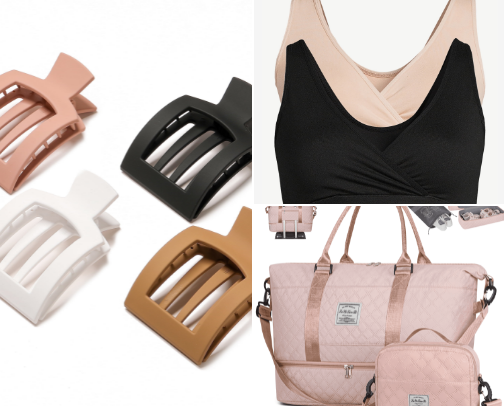 Mama to be: pack your hospital bag! cover photo collage