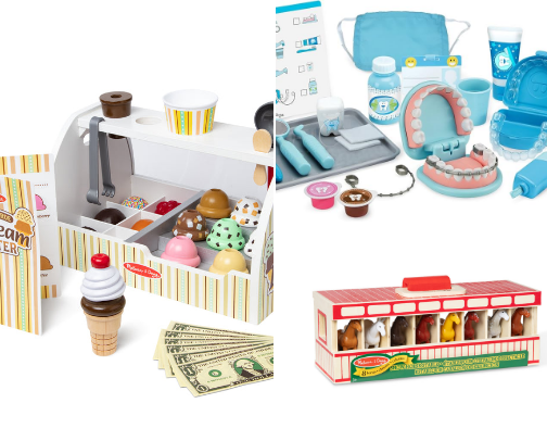 Our Most Loved Melissa and Doug Toys cover photo collage