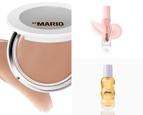 Best skin-like make up products cover photo collage