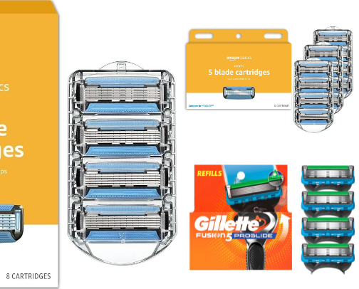 Top 10 Razor Refills for Men That Are Easy to Find and Use cover photo collage